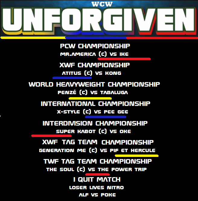 Carte unforgiven 2025